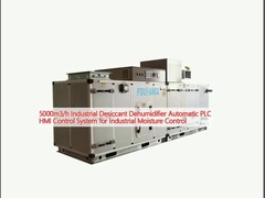 5000m3/h HVAC Desiccant Dehumidifier Automatic Control System for Industrial Moisture Control