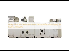 Totally Fresh Air Desiccant Wheel Dehumidifier with Supply Air T≤20C , RH≤20%